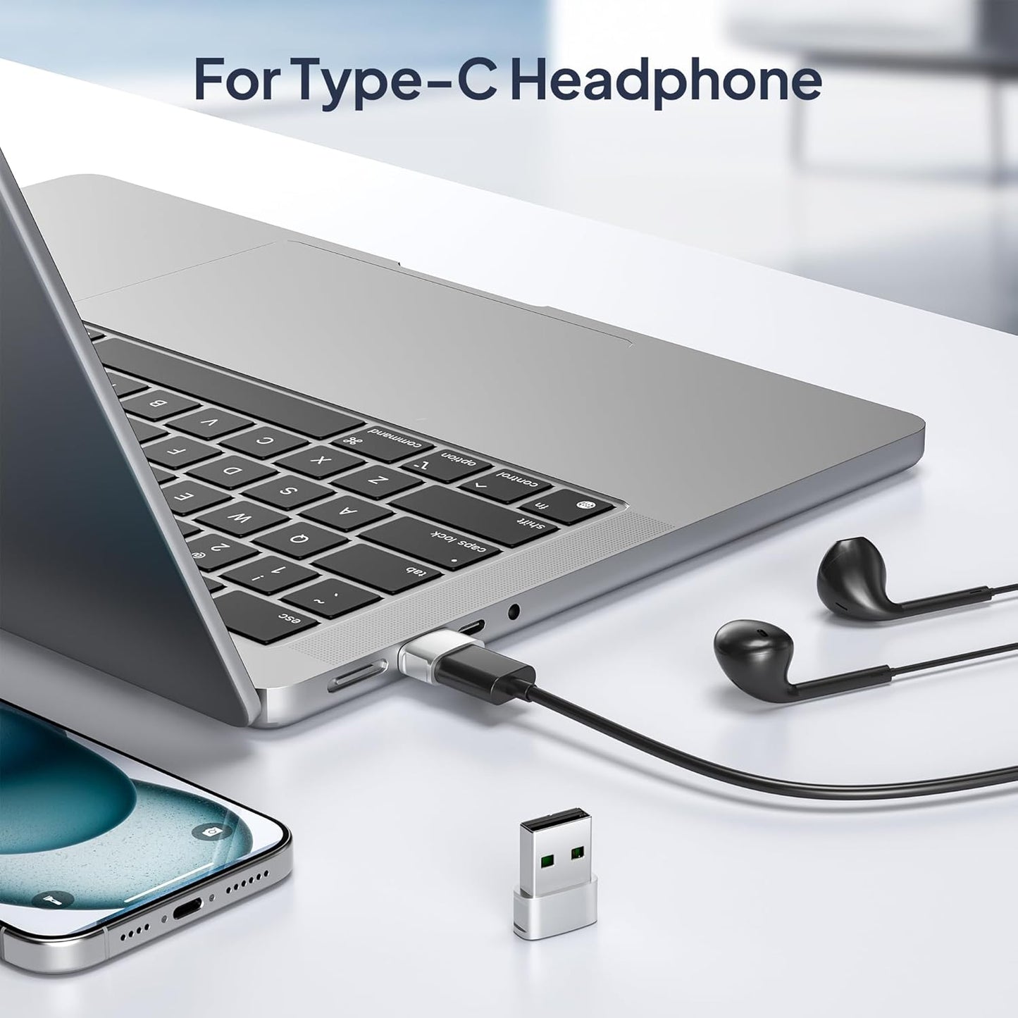 for Iphone 17 16 Car Charger Adapter 3Pack,Usb Male to USB C Female Adapter,Type C Cable Converter for Apple Air 17E 16E 15 Pro Max Plus,Iwatch 11,Airpods Pro 3,Ipad Mini,Samsung Galaxy S26