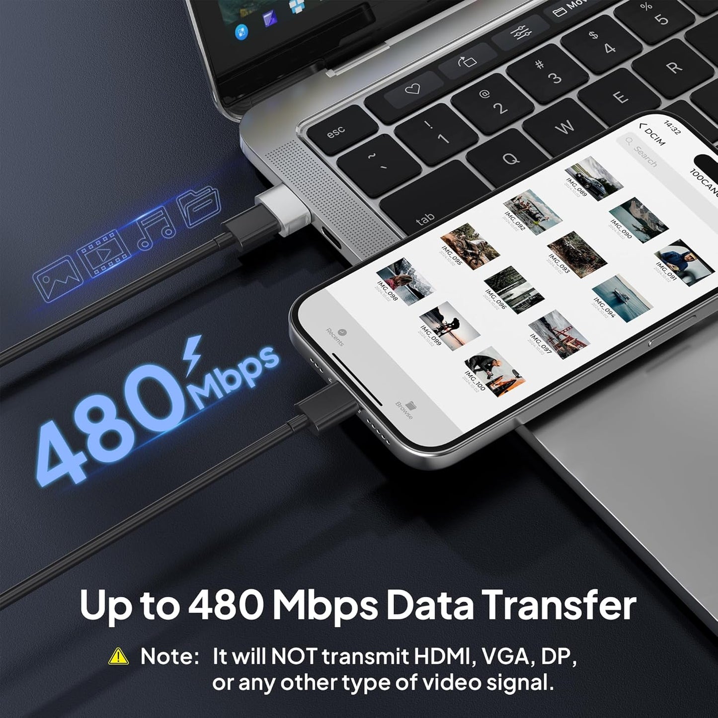 for Iphone 17 16 Car Charger Adapter 3Pack,Usb Male to USB C Female Adapter,Type C Cable Converter for Apple Air 17E 16E 15 Pro Max Plus,Iwatch 11,Airpods Pro 3,Ipad Mini,Samsung Galaxy S26